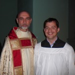 Vested for the prayers