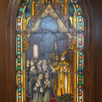 Stained Glass Window of the Founding of the Order of the Sisters of Bon Secours, Paris, 1824