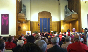 Prayer Service prior to march to the US Supreme Court